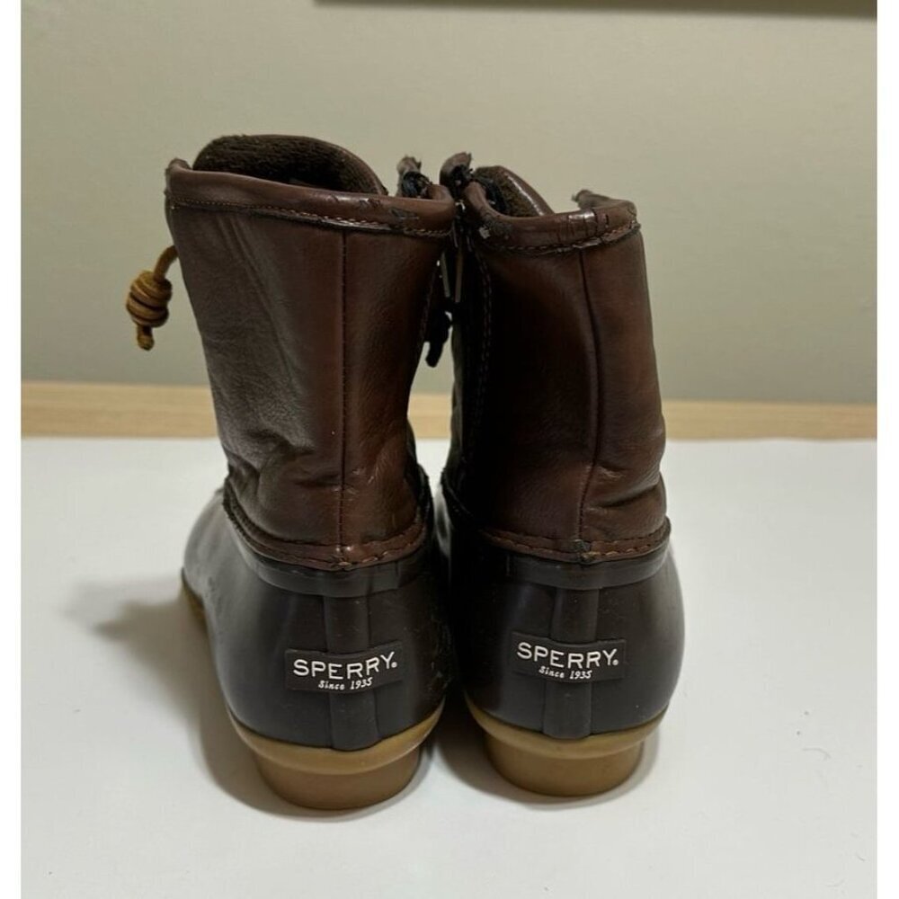 Sperry Top-Sider Youth Saltwater Duck Boots Size 6.0 - Picture 7 of 9
